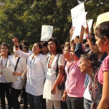 March For Delhi Gang rape Protest in Nashik